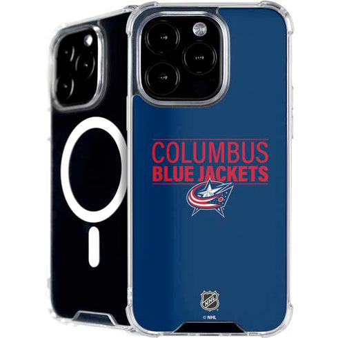 NHL Columbus Blue Jackets Lineup iPhone 16 Pro MagSafe Case