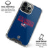 NHL Columbus Blue Jackets Lineup iPhone 16 Pro Max Clear Case