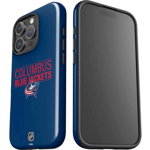 NHL Columbus Blue Jackets Lineup iPhone 16 Pro Max Impact Case