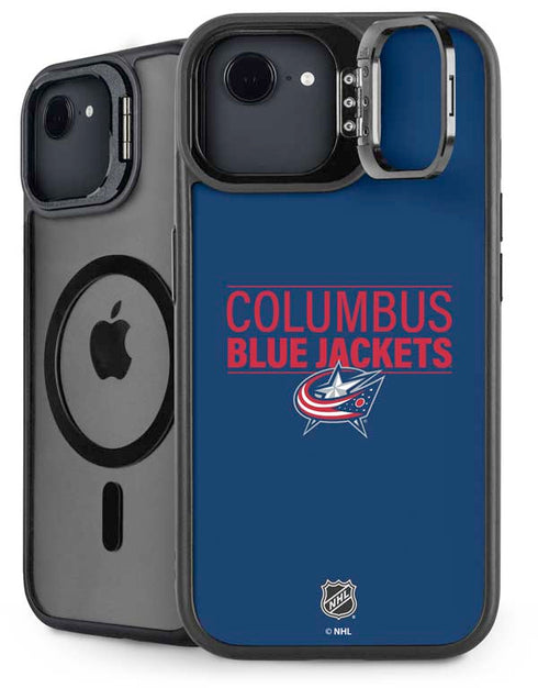 NHL Columbus Blue Jackets Lineup iPhone 16e Kickstand Case
