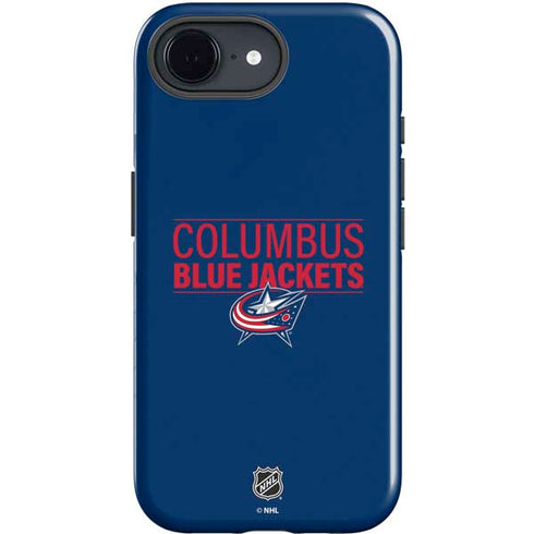 NHL Columbus Blue Jackets Lineup iPhone 16e Impact Case