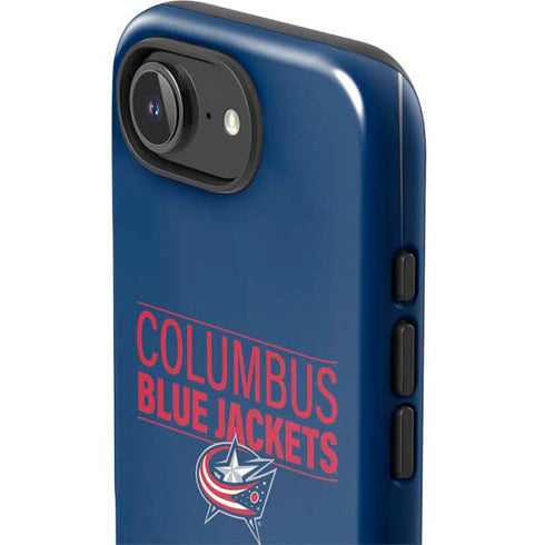 NHL Columbus Blue Jackets Lineup iPhone 16e Impact Case