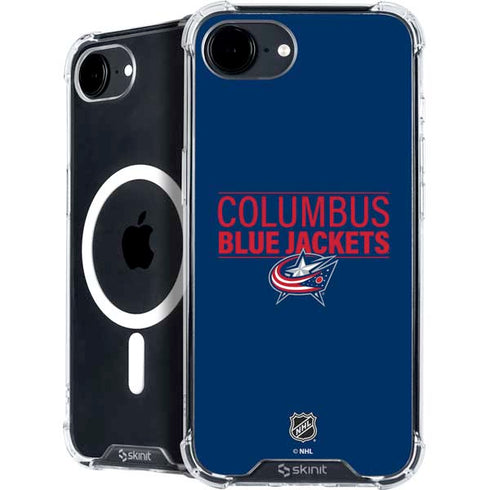 NHL Columbus Blue Jackets Lineup iPhone 16e MagSafe Case