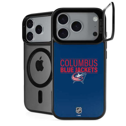 NHL Columbus Blue Jackets Lineup iPhone 18 Pro Kickstand Case