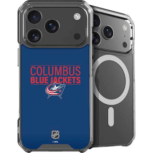 NHL Columbus Blue Jackets Lineup iPhone 18 Pro MagSafe Case
