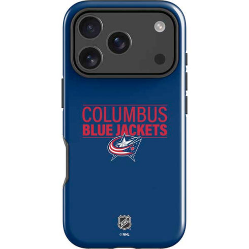 NHL Columbus Blue Jackets Lineup iPhone 18 Pro Max Impact Case