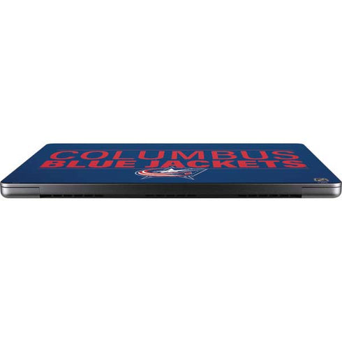 NHL Columbus Blue Jackets Lineup Apple MacBook Pro 14-inch Skin