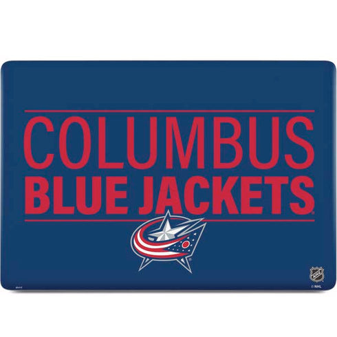 NHL Columbus Blue Jackets Lineup MacBook Skins