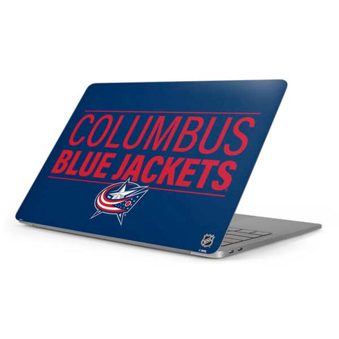 NHL Columbus Blue Jackets Lineup Apple MacBook Pro 16-inch Skin