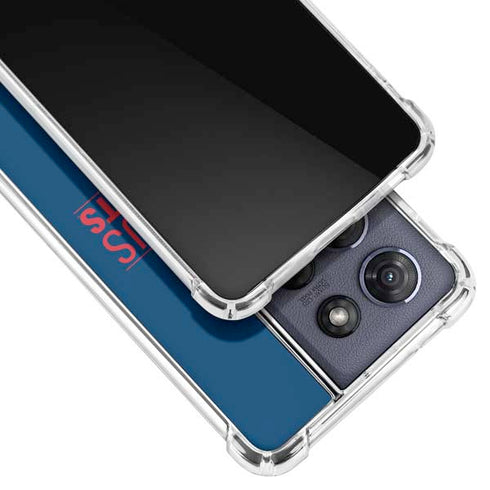 NHL Columbus Blue Jackets Lineup Moto G Stylus 5G (2025) Clear Case