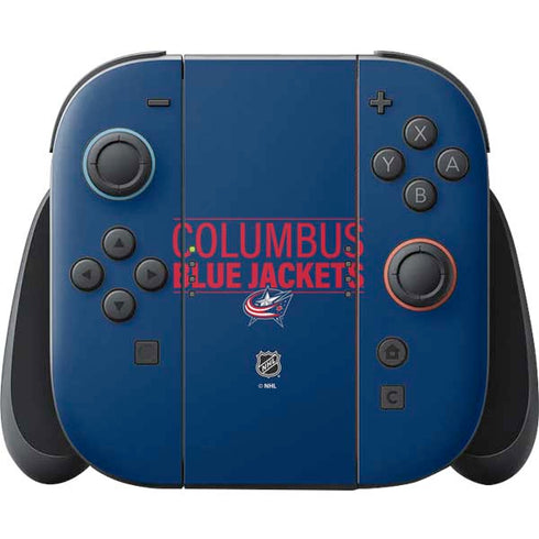 NHL Columbus Blue Jackets Lineup Nintendo Skins