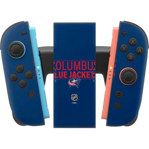 NHL Columbus Blue Jackets Lineup Nintendo Switch 2 (2025) Joy-Con Controller Skin