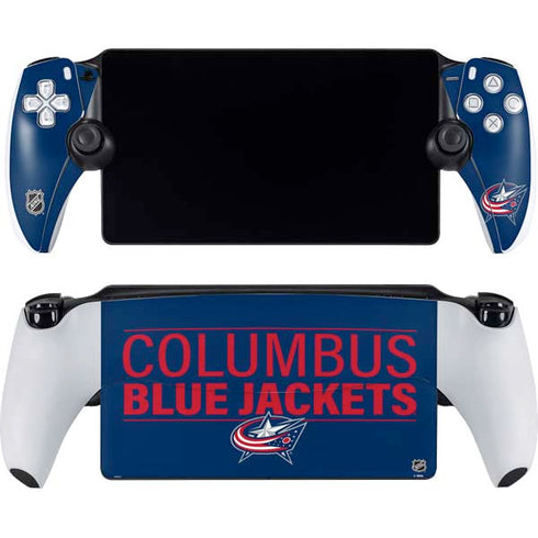 NHL Columbus Blue Jackets Lineup PlayStation PS5 Skins