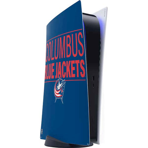 NHL Columbus Blue Jackets Lineup PlayStation PS5 Skins