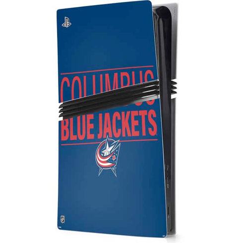 NHL Columbus Blue Jackets Lineup PlayStation PS5 Skins