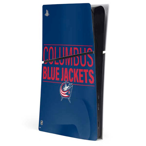 NHL Columbus Blue Jackets Lineup PlayStation PS5 Skins