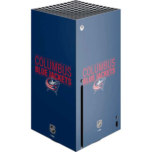 NHL Columbus Blue Jackets Lineup Xbox Series X Skins