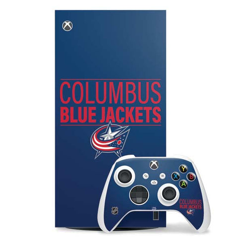 NHL Columbus Blue Jackets Lineup Xbox Series X Skins