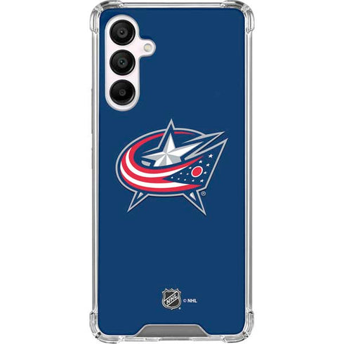 NHL Columbus Blue Jackets Logo Galaxy A16 5G Clear Case