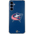 NHL Columbus Blue Jackets Logo Galaxy A35 5G Clear Case