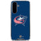 NHL Columbus Blue Jackets Logo Galaxy A36 5G Clear Case