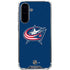 NHL Columbus Blue Jackets Logo Galaxy A36 5G Clear Case