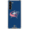 NHL Columbus Blue Jackets Logo Galaxy S24 FE Clear Case
