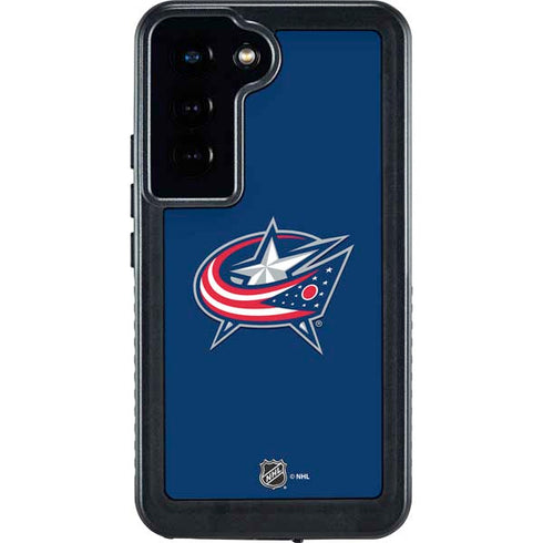 NHL Columbus Blue Jackets Logo Galaxy S24 Waterproof Case