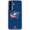 NHL Columbus Blue Jackets Logo Galaxy S25 Clear Case
