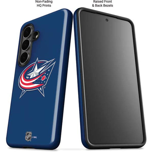 NHL Columbus Blue Jackets Logo Galaxy S26 Plus Impact Case