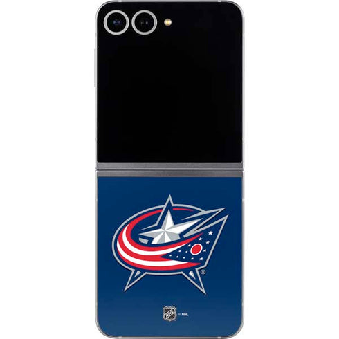 NHL Columbus Blue Jackets Logo Galaxy Z Flip6 Skin