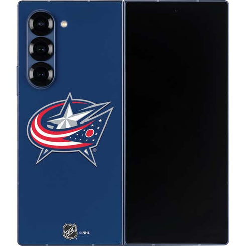 NHL Columbus Blue Jackets Logo Galaxy Z Fold6 Skin