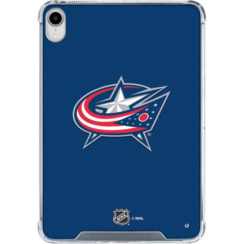 NHL Columbus Blue Jackets Logo iPad 11th Gen (2025) Clear Case