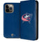 NHL Columbus Blue Jackets Logo iPhone 14 Pro Max Folio Case