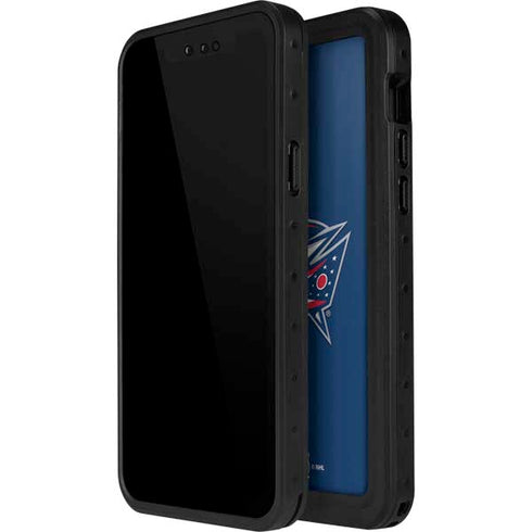 NHL Columbus Blue Jackets Logo iPhone 15 Pro Waterproof Case
