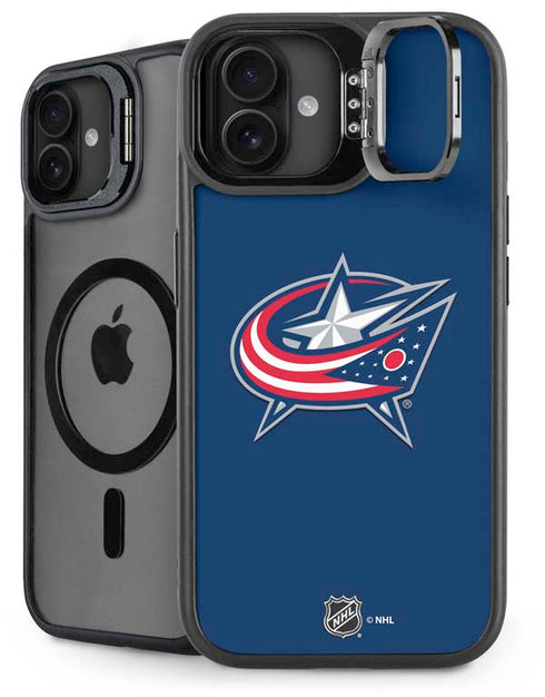 NHL Columbus Blue Jackets Logo iPhone 16 Kickstand Case
