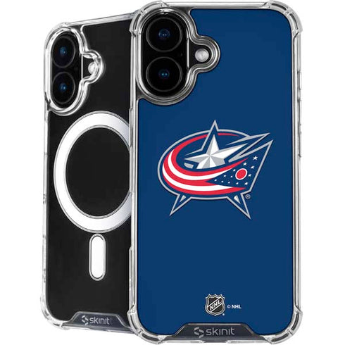 NHL Columbus Blue Jackets Logo iPhone 16 MagSafe Case