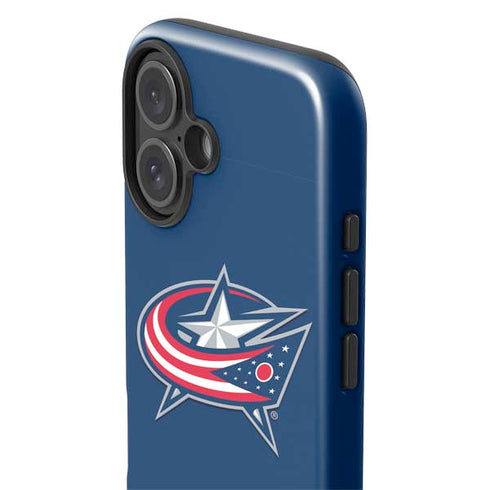 NHL Columbus Blue Jackets Logo iPhone 16 Plus Impact Case