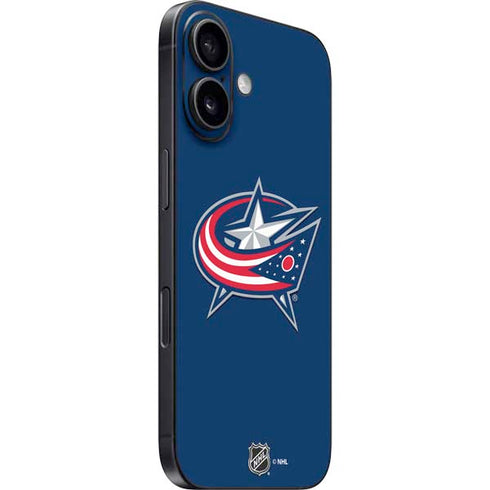 NHL Columbus Blue Jackets Logo iPhone 16 Plus Skin