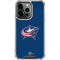 NHL Columbus Blue Jackets Logo iPhone 16 Pro Clear Case