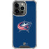 NHL Columbus Blue Jackets Logo iPhone 16 Pro Clear Case
