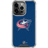 NHL Columbus Blue Jackets Logo iPhone 16 Pro Max Clear Case