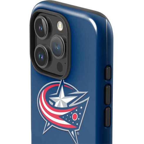 NHL Columbus Blue Jackets Logo iPhone 16 Pro Max Impact Case
