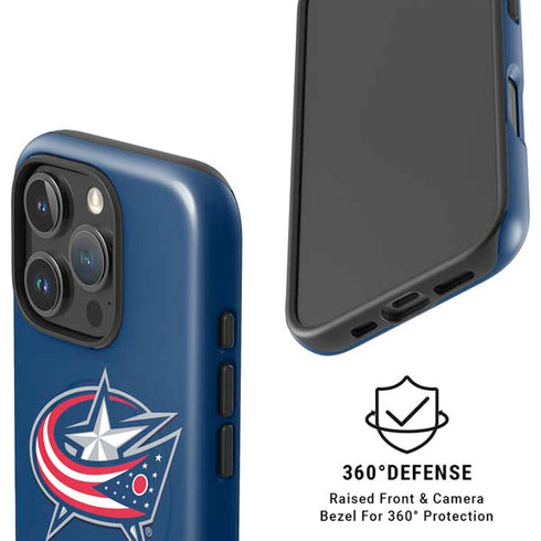 NHL Columbus Blue Jackets Logo iPhone 16 Pro Max Magsafe Impact Case