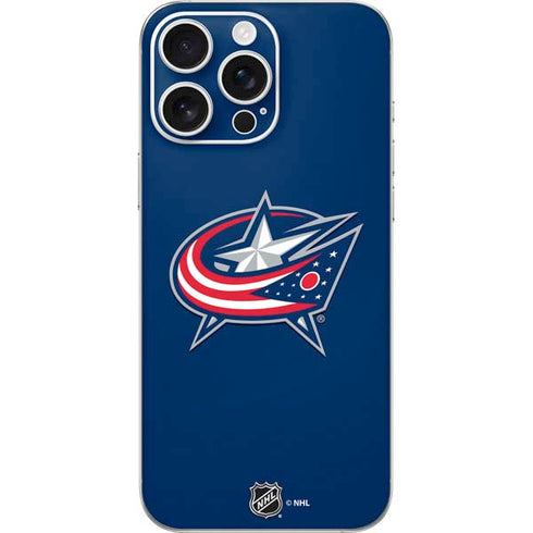 NHL Columbus Blue Jackets Logo iPhone 16 Pro Max Skin