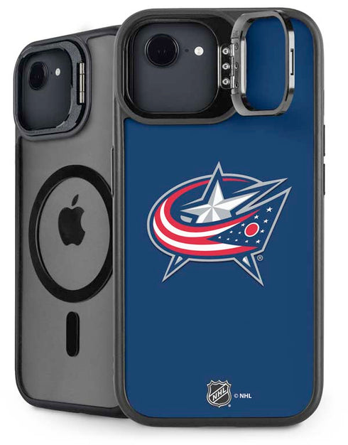 NHL Columbus Blue Jackets Logo iPhone 16e Kickstand Case