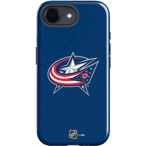NHL Columbus Blue Jackets Logo iPhone 16e Impact Case