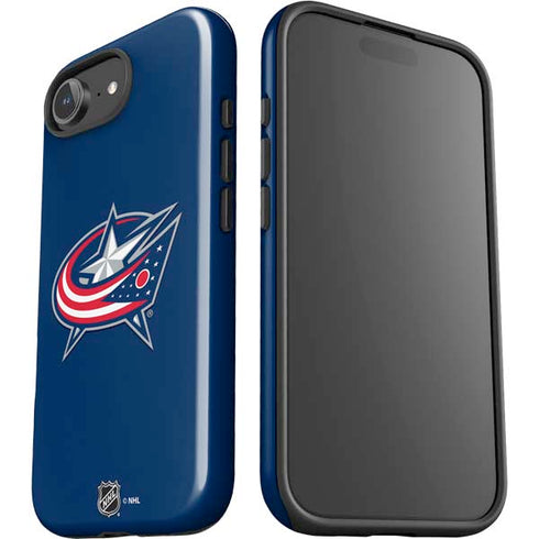 NHL Columbus Blue Jackets Logo iPhone 16e Impact Case
