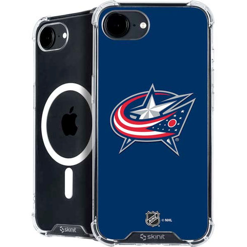 NHL Columbus Blue Jackets Logo iPhone 16e MagSafe Case