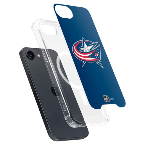 NHL Columbus Blue Jackets Logo iPhone 16e MagSafe Case